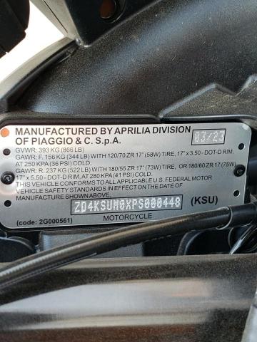 2023 APRILIA TUONO 660 - ZD4KSUM0XPS000448