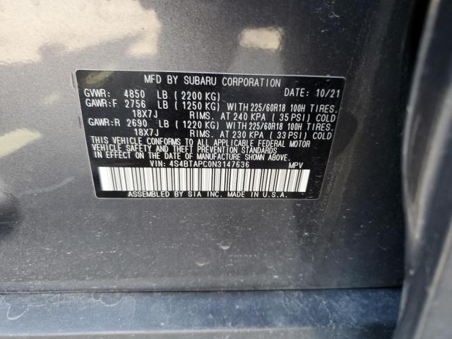 4S4BTAPC0N3147636 Subaru Outback Touring