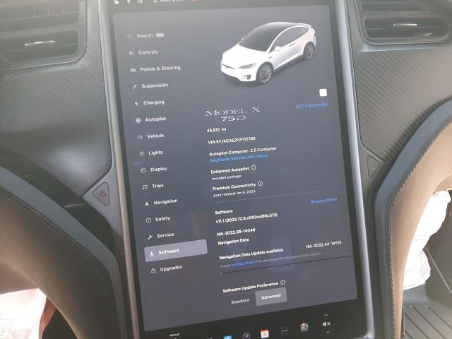 5YJXCAE21JF112766 Tesla MODEL X