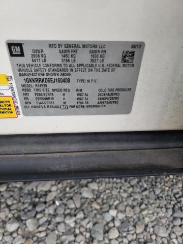 1GKKRRKD6EJ160408 GMC Acadia Slt-1