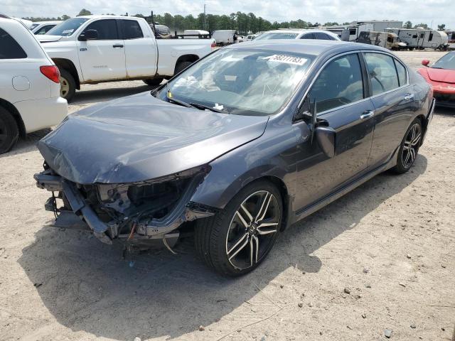 Vin: 1hgcr2f54ga070348, lot: 58277783, honda accord sport 20161