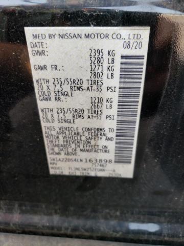 2020 NISSAN 210 - 5N1AZ2DS4LN163898