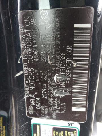 KNALN4D71F5174536 KIA Cadenza Premium