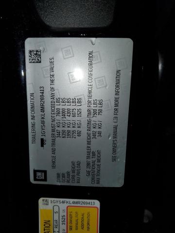 2021 CADILLAC ESCALADE S - 1GYS4FKL4MR269413