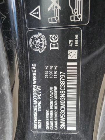 2022 BMW M240XI - 3MW53CM03N8C38797