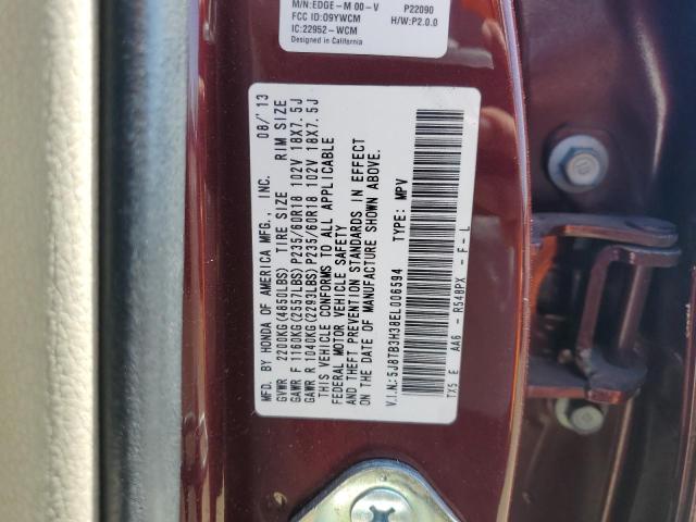 5J8TB3H38EL006594 Acura RDX