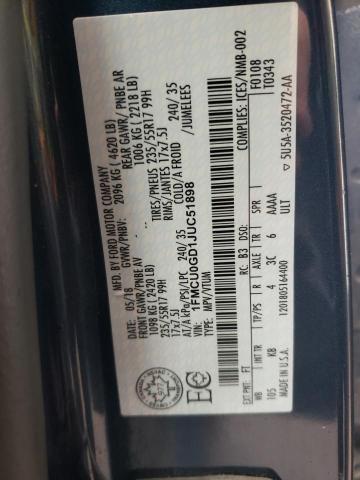 2018 FORD ESCAPE SE - 1FMCU0GD1JUC51898