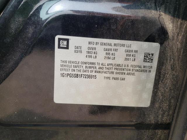 2015 CHEVROLET CRUZE LTZ - 1G1PG5SB1F7236915