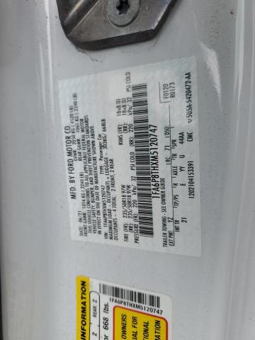 1FA6P8THXM5120747 Ford MUSTANG