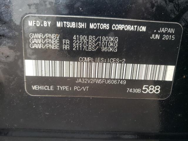 2015 MITSUBISHI LANCER SE - JA32V2FW5FU606749