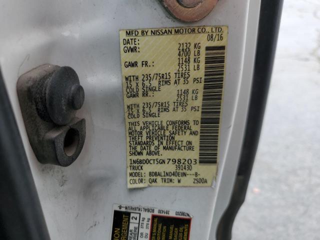 1N6BD0CT5GN798203 Nissan FRONTIER S