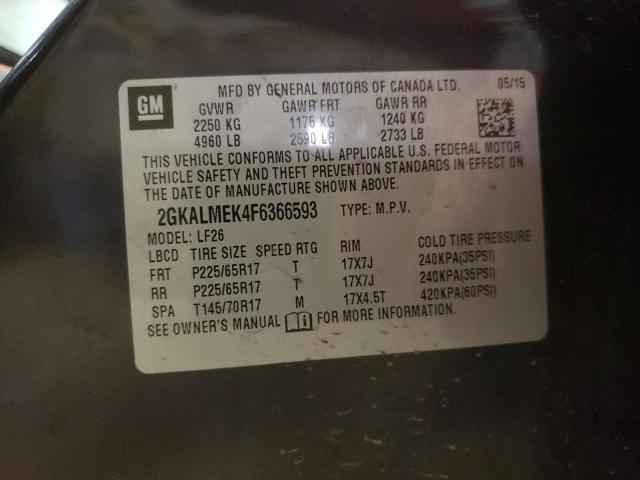 2GKALMEK4F6366593 GMC Terrain Sle