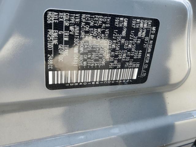 2021 NISSAN ROGUE PLAT - JN8AT3DC1MW104831
