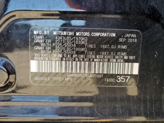 JA4AR3AU7KU005991 Mitsubishi Outlander Sport Es