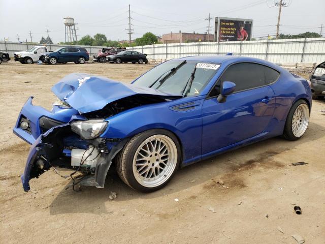 VIN: JF1ZCAB14F9605420 Auction: COPART Lot: 58174073 Location: IL - CHICAGO SOUTH JF1ZCAB14F9605420 SUBARU BRZ 2015 BLUE Photo 1