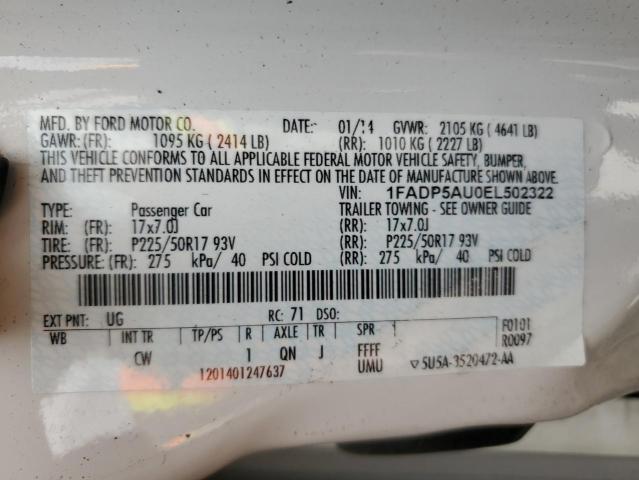 1FADP5AU0EL502322 Ford C-MAX SE