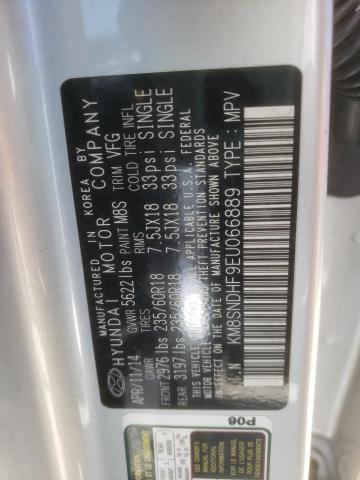 KM8SNDHF9EU066889 Hyundai Santa Fe Gls