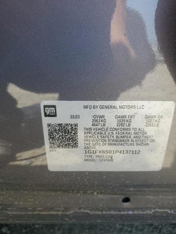 2023 CHEVROLET BOLT EV 2L 1G1FX6S01P4137112