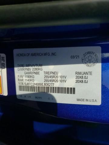 2021 ACURA RDX A-SPEC - 5J8TC2H68ML806277