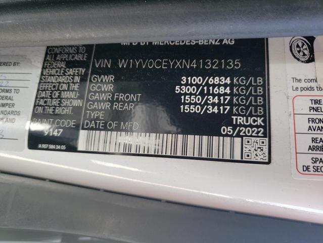 2022 MERCEDES-BENZ METRIS - W1YV0CEYXN4132135