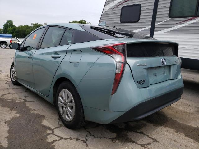 JTDKBRFU9G3016448 Toyota PRIUS