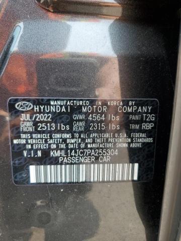 2023 HYUNDAI SONATA N L KMHL14JC7PA255304