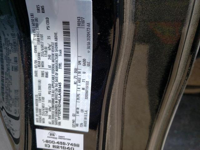 1FTER1EH4LLA59345 Ford RANGER XL