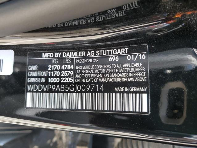 VIN WDDVP9AB5GJ009714 2016 MERCEDES-BENZ B-CLASS no.12