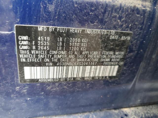 4S3BNBC6XG3041167 Subaru Legacy 2.5i Premium
