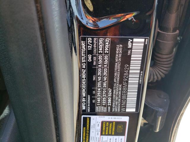W1N0J8EB8MF928429 Mercedes-Benz Glc Coupe 300 4matic