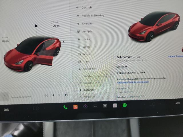 5YJ3E1EAXMF022469 Tesla MODEL 3