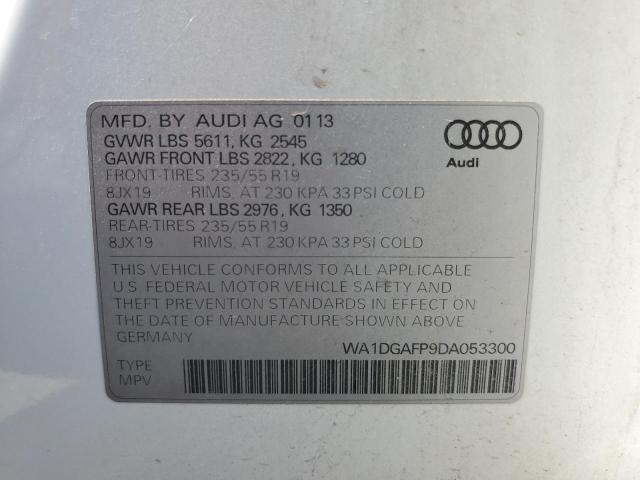 VIN WA1DGAFP9DA053300 2013 Audi Q5, Premium Plus no.13