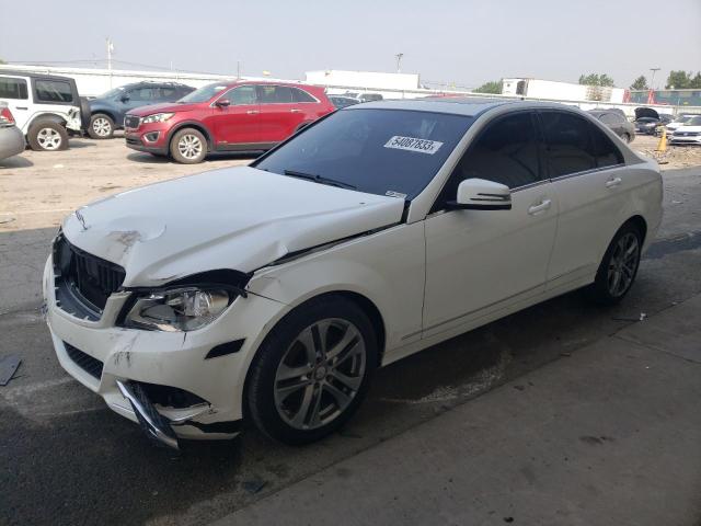 Lot #2371441606 2013 MERCEDES-BENZ C 300 4MAT salvage car