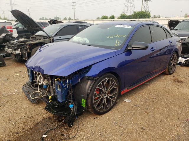 2022 HYUNDAI ELANTRA N - KMHLW4AK2NU007160