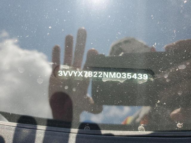 2022 VOLKSWAGEN TAOS SE - 3VVYX7B22NM035439