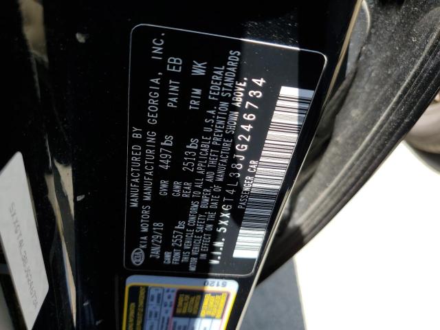 5XXGT4L38JG246734 KIA Optima Lx
