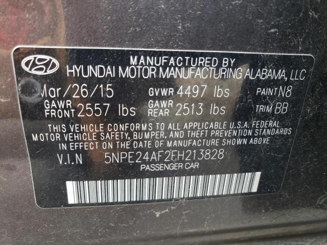 2015 HYUNDAI SONATA SE - 5NPE24AF2FH213828