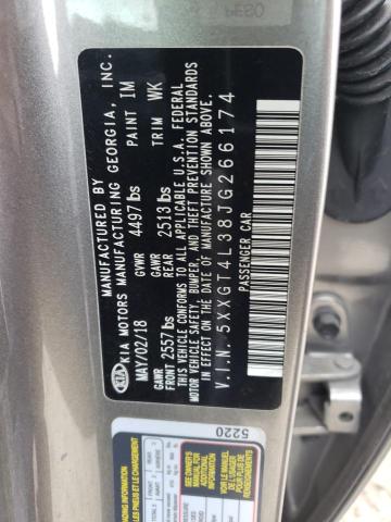 5XXGT4L38JG266174 KIA Optima Lx
