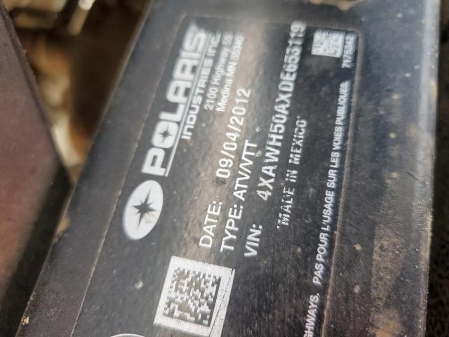 2013 POLARIS RANGER 500 - 4XAWH50AXDE653119