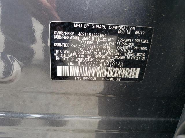 JF2SKAAC9LH419148 Subaru Forester