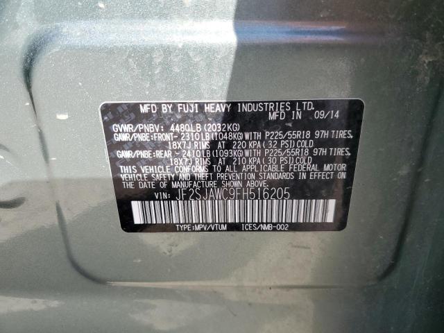 JF2SJAWC9FH516205 Subaru Forester 2.5i Touring