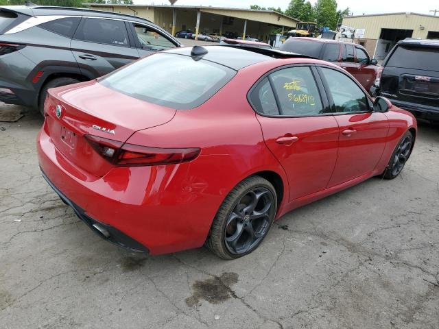  ALFA ROMEO GIULIA 2019 Червоний