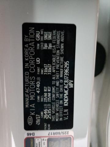 KNDPMCAC8J7396295 KIA Sportage Lx