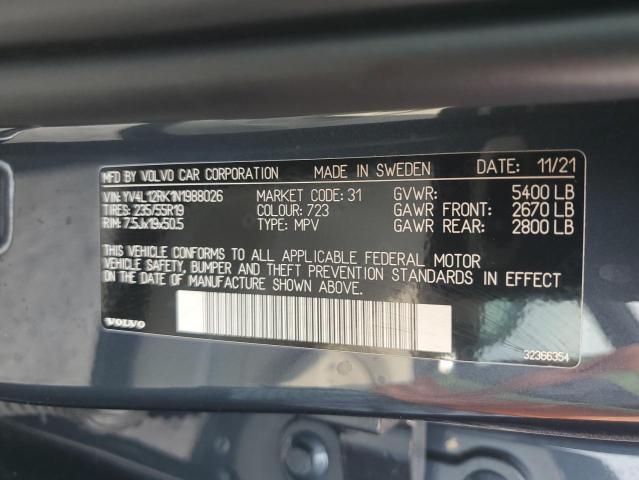 YV4L12RK1N1988026 Volvo Xc60 B5 Momentum