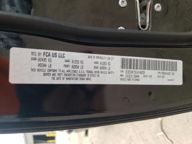 2018 DODGE CHARGER PO - 2C3CDXKT9JH148229