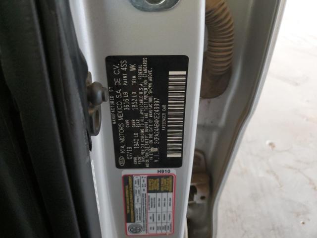 3KPA24AB4KE249997 KIA RIO S