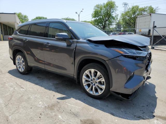 VIN 5TDKDRBH9PS000719 2023 Toyota Highlander, L no.4