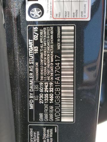 WDDUG8CB1FA170417 Mercedes-Benz S 550