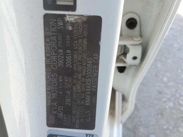 KNAFX4A83E5100845 KIA FORTE EX