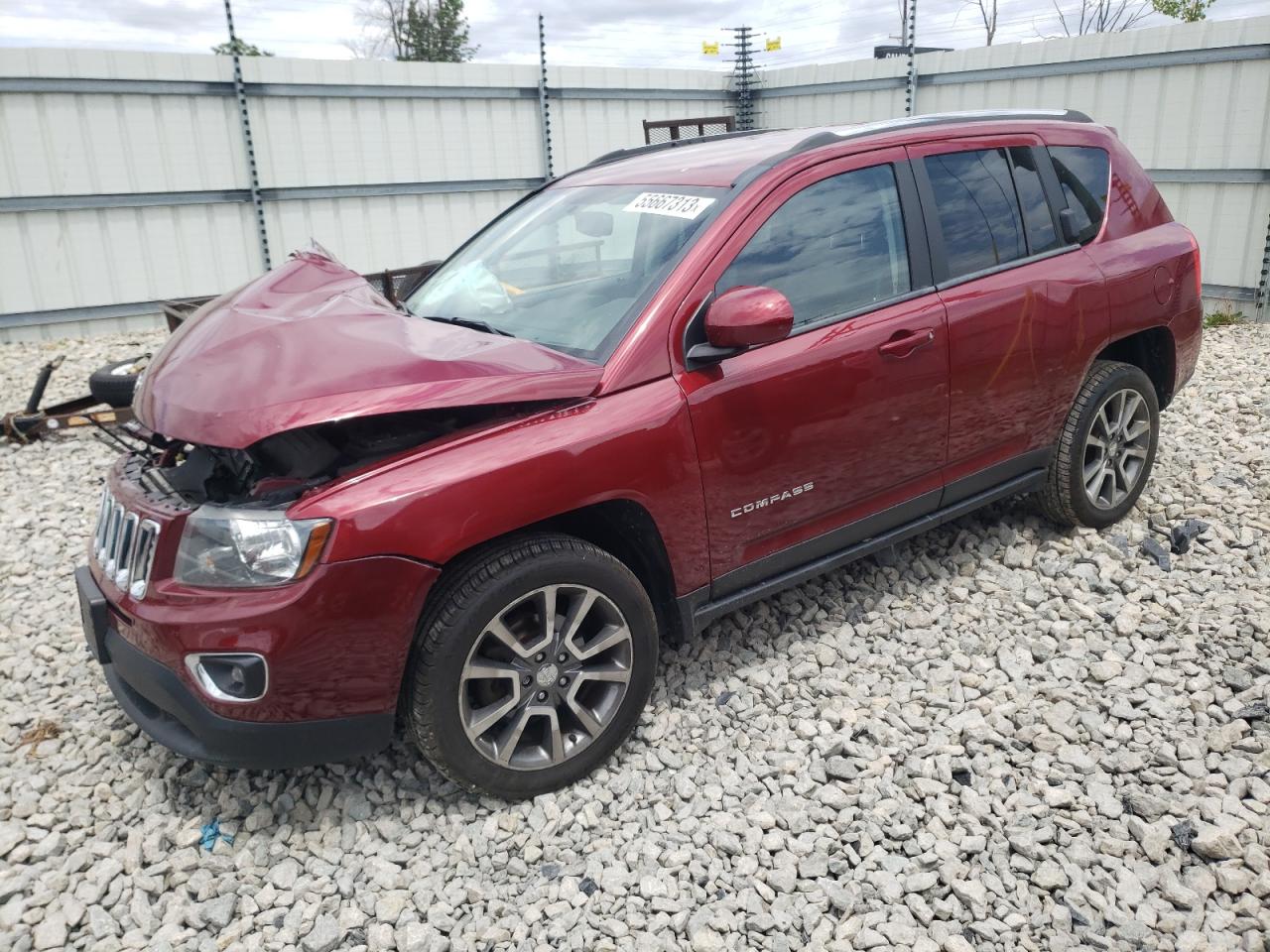 Buy 2014 Jeep Compass Li 2.4L 1C4NJDCB5ED****** from USA 